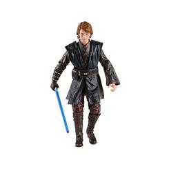Poder desatado en el filo de la caída. La Figura Anakin Skywalker – La Venganza de los Sith (The Black Series) captura su aspecto del Episodio III con túnica oscura, esculpido preciso y pintura limpia