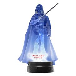 Admira el poder oscuro del Imperio con la impresionante figura Holocomm Collection de Darth Vader de Star Wars The Black Series, una pieza de 15?cm que recrea al icónico villano en su forma holográfica