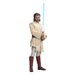Impulsa tu colección con la figura a escala 1/6 de Obi-Wan Kenobi (31 cm) inspirada en Star Wars: Episodio II - El Ataque de los Clones, una pieza magistral que fusiona precisión cinematográfica