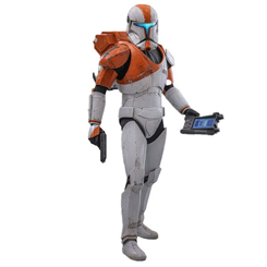 Delta Squad cobra vida en forma de figura de 30 cm de altura a escala 1/6 con la impresionante recreación del Clone Commando Boss de Star Wars: The Clone Wars. Esta pieza exclusiva de Hot Toys, limitada a 2 500 unidades