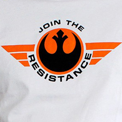 Camiseta baseball Oficial Logo Join The Resistance basado en la popular saga “Star Wars” de George Lucas. Camiseta de alta calidad realizada en algodón 100%. 