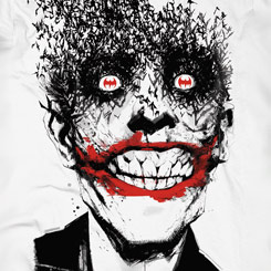Camiseta del Joker realizada con cientos de murciélagos. La camiseta está inspirada en uno de los más famosos villanos del Caballero Oscuro (The Dark Knight).