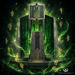 Avengers: Doomsday Movie Masterpiece Action Figure Accessory 1/6 Doom's Throne recrea el trono de Doctor Doom como una estructura monumental de inspiración brutalista.