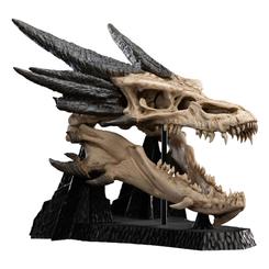 Un icono de la Tierra Media listo para tu vitrina: la estatua Skull of Smaug de El Señor de los Anillos rinde homenaje al dragón más temido con un realismo que impresiona desde el primer vistazo.
