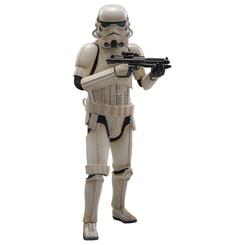 La figura Stormtrooper Star Wars escala 1/6 impone desde el primer vistazo, con esa armadura blanca marcada por el desgaste de batalla. Esta figura articulada Imperial Remnant Stormtrooper transforma cualquier vitrina en una escena reconocible
