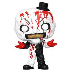 Puro terror en 9 cm: la Figura POP Terrifier 2 Art the Clown de Funko llega con el carisma siniestro del payaso más inquietante del cine reciente, lista para dominar tu estantería con su traje blanco y negro
