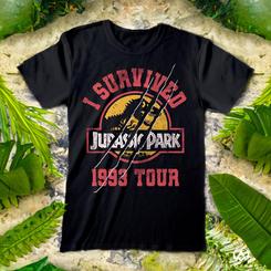 En honor al icónico parque jurásico, esta camiseta "I Survived 1993" es un tributo a la inolvidable aventura que comenzó hace décadas. Fabricada con la más alta calidad, esta camiseta es la elección perfecta para los verdaderos fanáticos de Jurassic Park.