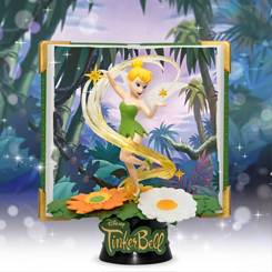 Adéntrate en el mundo mágico de Peter Pan con el encantador diorama de PVC D-Stage de Campanilla. Con una altura aproximada de 15 cm, este exquisito diorama captura la esencia y el encanto del personaje icónico de Disney