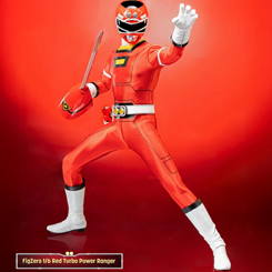 ¡Desata el poder del Red Turbo Power Ranger con la figura de colección FigZero a escala 1:6 de Power Rangers Turbo! Basada en la quinta temporada de la serie, esta impresionante figura de 30 cm,