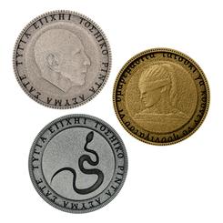 Descubre el impactante Pack de 3 Monedas de la colección Silent Hill. Este set exclusivo incluye tres monedas de metal, cada una con un diámetro de 3,8 cm, perfectamente diseñadas para capturar la esencia del icónico juego.