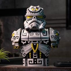 Añade un toque de arte y cultura a tu colección con el busto diseñador del Stormtrooper, parte de la Star Wars Sideshow Artist Series. Creado por Jesse Hernandez, este busto de 18 cm de altura