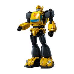 Pequeño en tamaño, enorme en carisma, esta figura articulada Bumblebee 1986 Movie Edition captura al instante la energía del Autobot más reconocible de The Transformers: The Movie. 