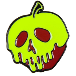 Pin oficial de la Manzana Envenenada de la Bruja basada en la película de Blancanieves y los siete enanitos. Pon un toque de magia a tu día a día con este precioso pin de la famosa manzana envenenada de Blancanieves.