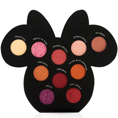 Paleta Sombra de Ojos Minnie Mouse basada en el popular personaje de Walt Disney. Vive tu experiencia más cuqui de belleza con la paleta de sombras de ojos de Minnie Mouse 