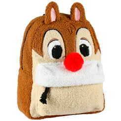 Divertida y mullida mochila de Chip y Chop de Disney basado en las famosas ardillas Chip and Dale. Perfecto para pasar un día mágico con un toque travieso. 