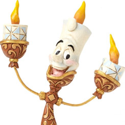 Figura de Lumiere basada en el clásico de Walt Disney “La Bella y la Bestia” de 1991, con aproximadamente 12 cm., de altura.