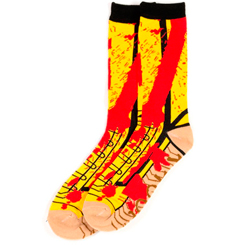 Par de Calcetines oficiales de Kill Bill. Disfruta de estos calcetines realizados en 96% Polyester, 4% Elastane. Haz que tu día a día sea más divertido con estos calcetines de cine. 