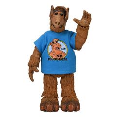 Revive la nostalgia de los 80 con esta figura de acción Ultimate de ALF, el icónico extraterrestre del planeta Melmac. Inspirada en la querida sitcom de los 80, esta figura a escala de 7 pulgadas (15 cm) captura la esencia de ALF