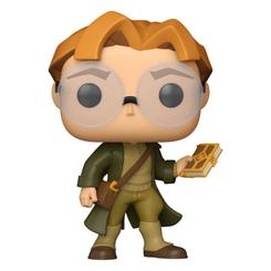 Aventura arqueológica en formato de vitrina: la Funko POP! Milo (Disney Atlantis: El Imperio Perdido, #1661) captura al intrépido lingüista con gafas redondas, bandolera y el Diario del Pastor 