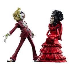 Añade un toque de lo macabro y lo encantador a tu colección con el pack de figuras mini Epics de Beetlejuice y Lydia. Inspiradas en el icónico film de Tim Burton, estas figuras de vinilo capturan a la perfección la esencia de estos queridos personajes.