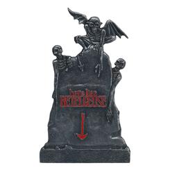 Celebra el icónico universo de Beetlejuice con este exclusivo Lingote Gravestone de Edición Limitada. Fabricado en metal y bajo licencia oficial, esta pieza única viene acompañada de un soporte