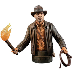 Imagina adentrarte en la emocionante búsqueda del arca perdida junto al intrépido Indiana Jones con este exclusivo busto en edición limitada. Capturando la esencia del legendario arqueólogo