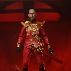 ¡Atención, seguidores de DC Comics y coleccionistas de figuras de acción! ¡Aquí llega la impresionante figura definitiva de Ming el Despiadado en su atuendo militar rojo!

Proveniente directamente de la clásica película de Flash Gordon de 1980