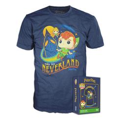 ¡Prepárate para volar hacia Nunca Jamás con la Camiseta Disney Boxed Tee de Peter Pan - Big Ben! Una prenda de alta calidad que te llevará directo a la magia y aventura del clásico cuento de hadas.