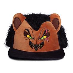 Domina tu estilo con la gorra de béisbol de Scar, inspirada en *El Rey León* de Disney. Esta pieza con licencia oficial combina un diseño imponente con la calidad de sus materiales, 