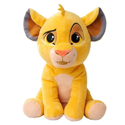 Celebra tres décadas de magia con este peluche oficial de Simba, un tributo especial al 30 aniversario de El Rey León. Con una altura aproximada de 25 cm, este adorable cachorro de león 