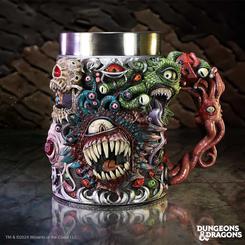 La magia y el peligro de Dungeons & Dragons cobran vida con esta impresionante jarra Beholder. Con un diseño envolvente y llamativo, cada detalle de este monstruo icónico ha sido cuidadosamente recreado