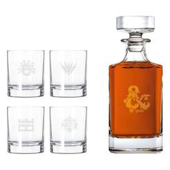 ¡Prepárate para una aventura épica en cada sorbo con este pack de 5 de Whiskey de Dungeons & Dragons!

Este pack incluye 4 vasos de whisky y una botella de whisky, todos con licencia oficial de Dungeons & Dragons. 