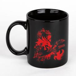 ¡El desafío está a punto de comenzar! Emprende tu próxima aventura en el mundo de Dungeons & Dragons con la Taza Monsters Logo. Esta taza de alta calidad con licencia oficial presenta icónicos monstruos de D&D 