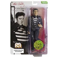 ¡Revive el legendario legado de Elvis Presley con esta increíble figura! Con una estatura de aproximadamente 20 cm, esta figura articulada captura la esencia del Rey del Rock con un nivel de detalle excepcional.