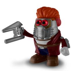 Dale ritmo a tu escritorio con la figura Mr. Potato Head edición coleccionista de Star-Lord, líder de los Guardianes de la Galaxia. Esta divertida pieza mide 17 cm y está fabricada en PVC resistente