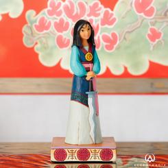 Preciosa figura de la línea Princess Passion de Mulan basada en el clásico de Walt Disney “Mulan” de 1998, con aproximadamente 18 cm., de altura. Para realizar esta figura se ha mezclado la magia de las figuras de Walt Disney...