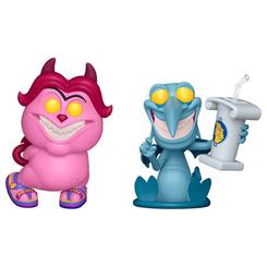 Travesura doble para tu colección: el Blister 2 figuras POP Disney Hercules Pain & Panic reúne a los inseparables secuaces de Hades en un 2 pack Funko Pop lleno de color, expresividad 