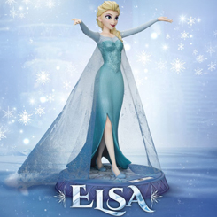 Beast Kingdom presenta la estatua Master Craft de Elsa, capturando el icónico momento de Let It Go con un detalle y calidad impresionantes. Esta pieza de 40 cm inmortaliza a la Reina de las Nieves