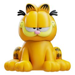 Dale un toque único a tu espacio con la primera estatua a tamaño real del irreverente Garfield. La Estatua Garfield 1:1 mide 51 cm y captura perfectamente la descomunal... personalidad de este felino tan especial.