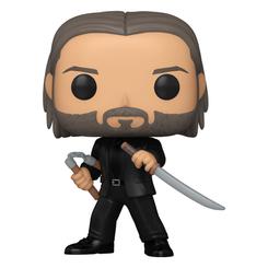 Enriquece tu colección con la figura POP! de John Wick, inspirada en la exitosa película "John Wick 4". Esta figura de vinilo de aproximadamente 9 cm de altura, captura con precisión la imponente presencia