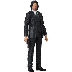 Prepárate para la acción implacable con la figura de John Wick MAFEX (Chapter 4) de 19 cm.

Esta figura articulada de alta calidad pertenece a la línea MAF (Miracle Action Figures) de Medicom,