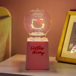 Dale un toque kawaii a cualquier rincón con la lámpara LED Neon de Hello Kitty, una pieza de estilo retro-futurista que combina un tubo de neón en forma de la icónica silueta de Kitty