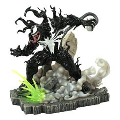 Embellece tu colección con el impresionante diorama de Venom de Marvel's Spider-Man 2 de la línea 'Marvel Gallery Deluxe'. Esta pieza de PVC, de aproximadamente 33 cm