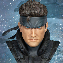 First 4 Figures se enorgullece de presentar su última estatua coleccionable, Solid Snake Grand-Scale Bust. Esta es la primera estatua que se lanza en la nueva línea Metal Gear Solid Busts.