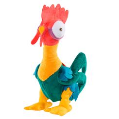 Una explosión de color y alegría cobra vida con el peluche interactivo de Hei Hei de Vaiana 2, que mide aproximadamente 25 cm y está confeccionado en tejido ultrasuave para brindar abrazos infinitos. 