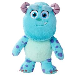 Monstruosamente achuchable desde el primer vistazo. El Peluche Sulley – Monstruos S.A. Flufflets (Disney·Pixar) llega con su azul turquesa inconfundible, motitas moradas, cuernos suaves