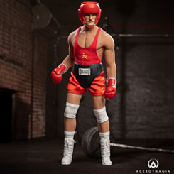 ¡Prepárate para revivir la intensidad de Rocky IV con la figura de acción Ivan Drago Deluxe Ver. de 32 cm! En esta entrega, Rocky se enfrenta a uno de sus desafíos físicos y emocionales más difíciles cuando sube al ring