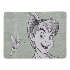 Recupera tu juventud y diviértete a la hora de comer con este set de 4 manteles individuales. Estos manteles individuales de melamina de Peter Pan y Tinkerbell cuentan con un reverso de corcho y un revestimiento resistente