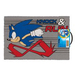 ¡Prepárate para la acción y la velocidad con nuestro felpudo exclusivo de Sonic The Hedgehog "Knock And Run" de 40 x 60 cm!

Este felpudo de alta calidad fabricado con los mejores materiales: PVC