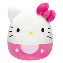 ¡Hola chicos y chicas! ¿Estás buscando un nuevo amigo para acompañarte en tus aventuras? ¡Mira el peluche Squishmallows de Hello Kitty rosa de 30 cm! Con licencia oficial, este peluche es la elección perfecta para los fans de la gatita más querida